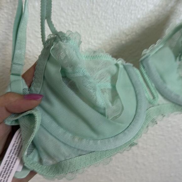 NWT- Auden-mint green lace bra -size 32A - Picture 8 of 8
